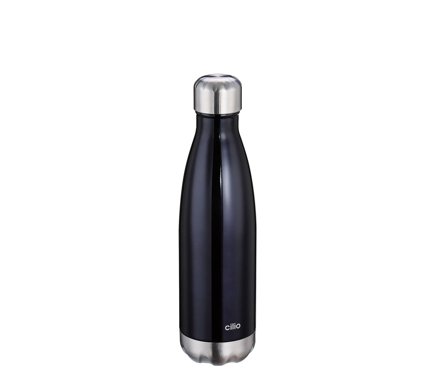 Isoliertrinkflasche ELEGANTE 500 ml schwarz Cilio