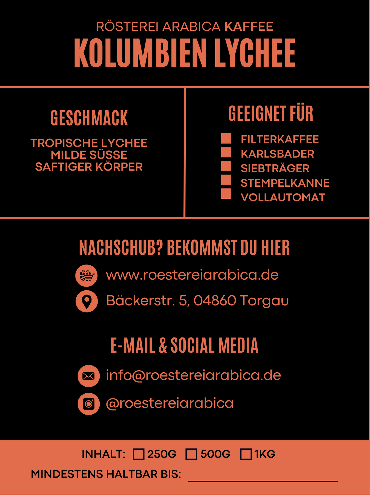 Kolumbien Lychee Finca El Paraiso