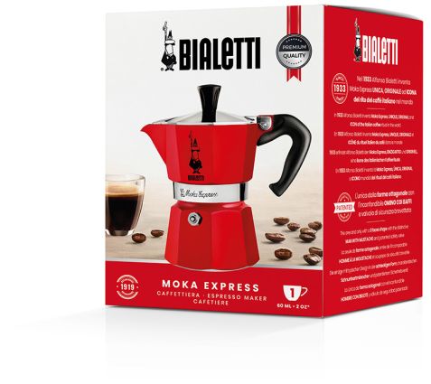 Bialetti Moka Express Rot, Espressokocher
