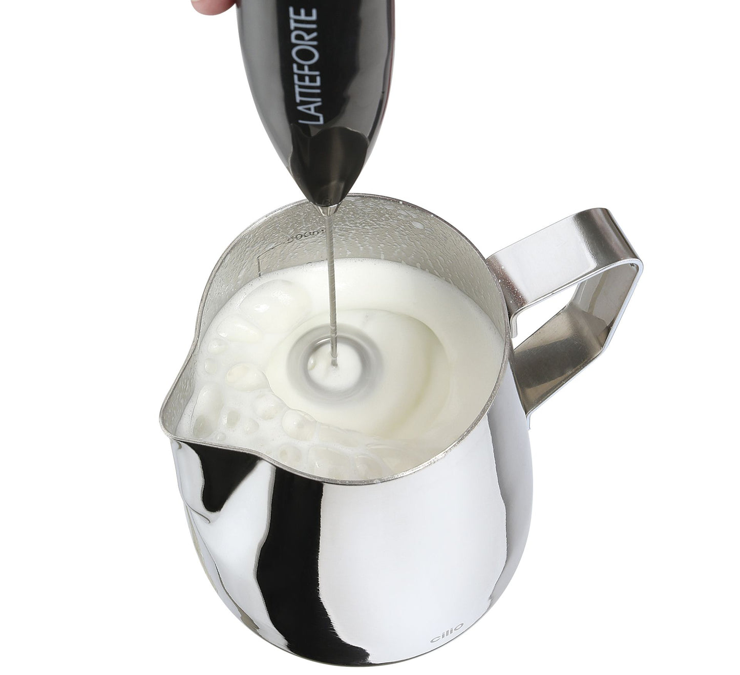 Cilio Milchaufschäumer LATTEFORTE, rot