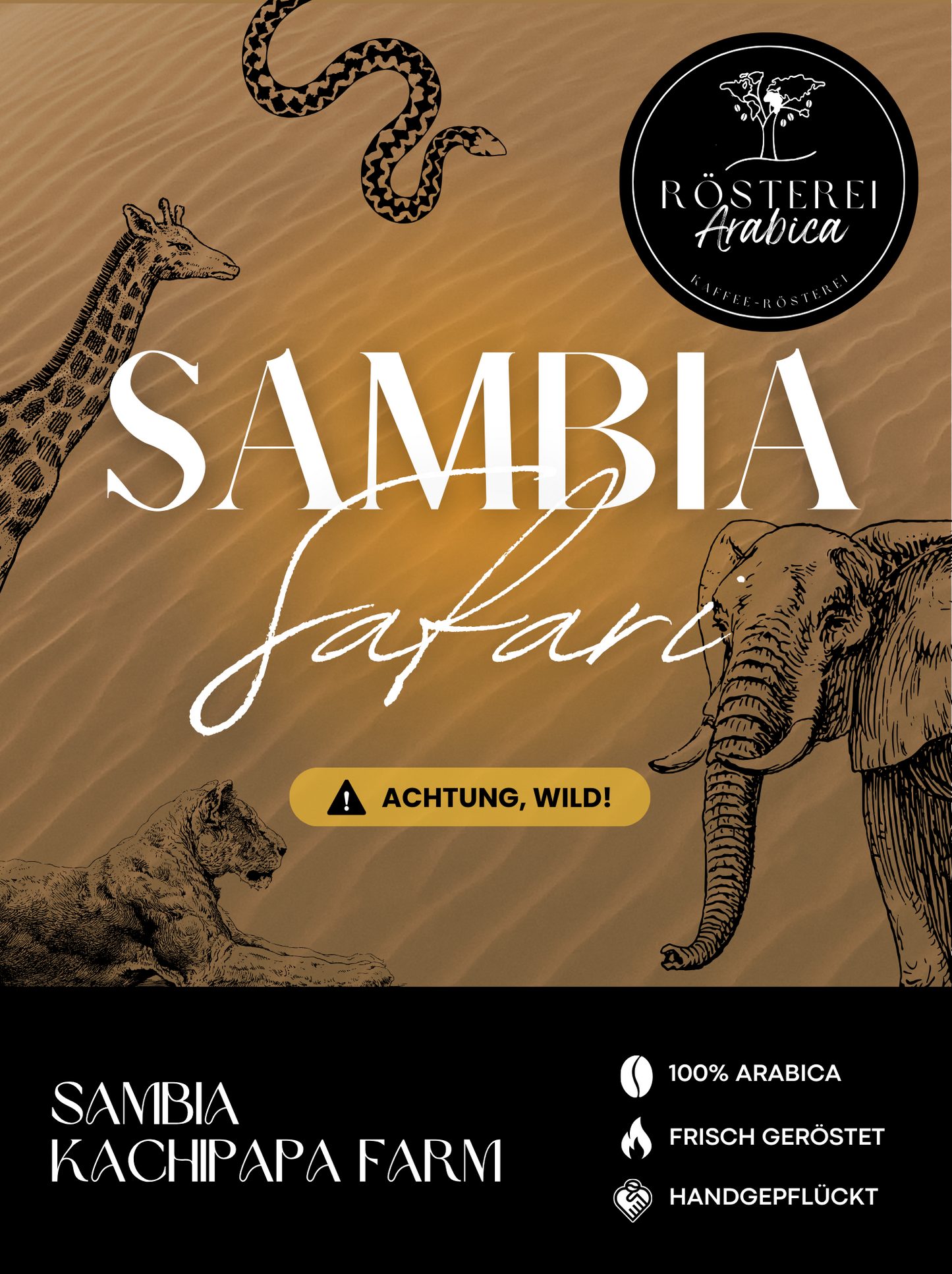 Sambia Safari Kachipapa Farm Coffee