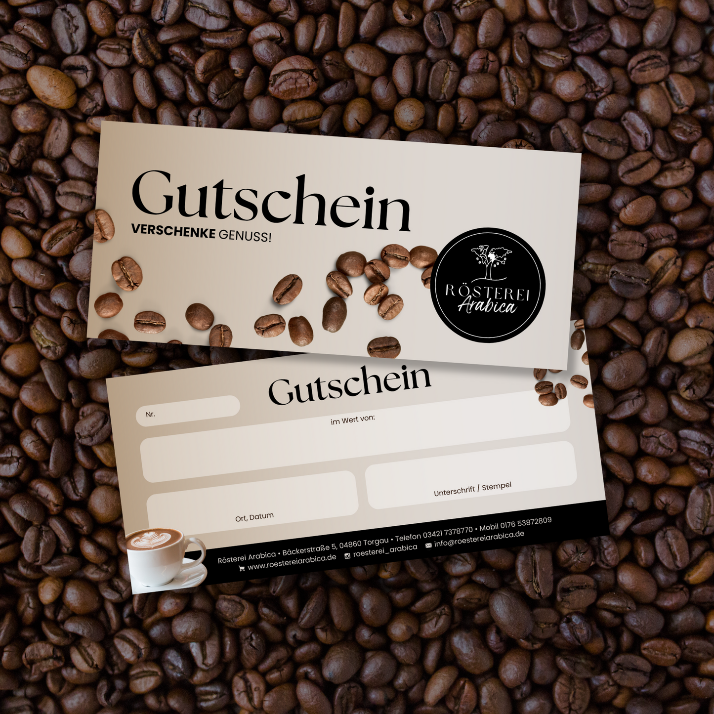 Rösterei Arabica Gutscheine