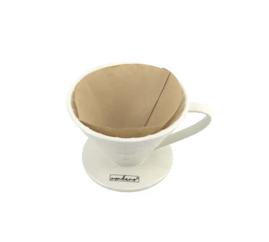 Monkano | Kaffeefilter Porzellan inkl. 10 Filtertüten
