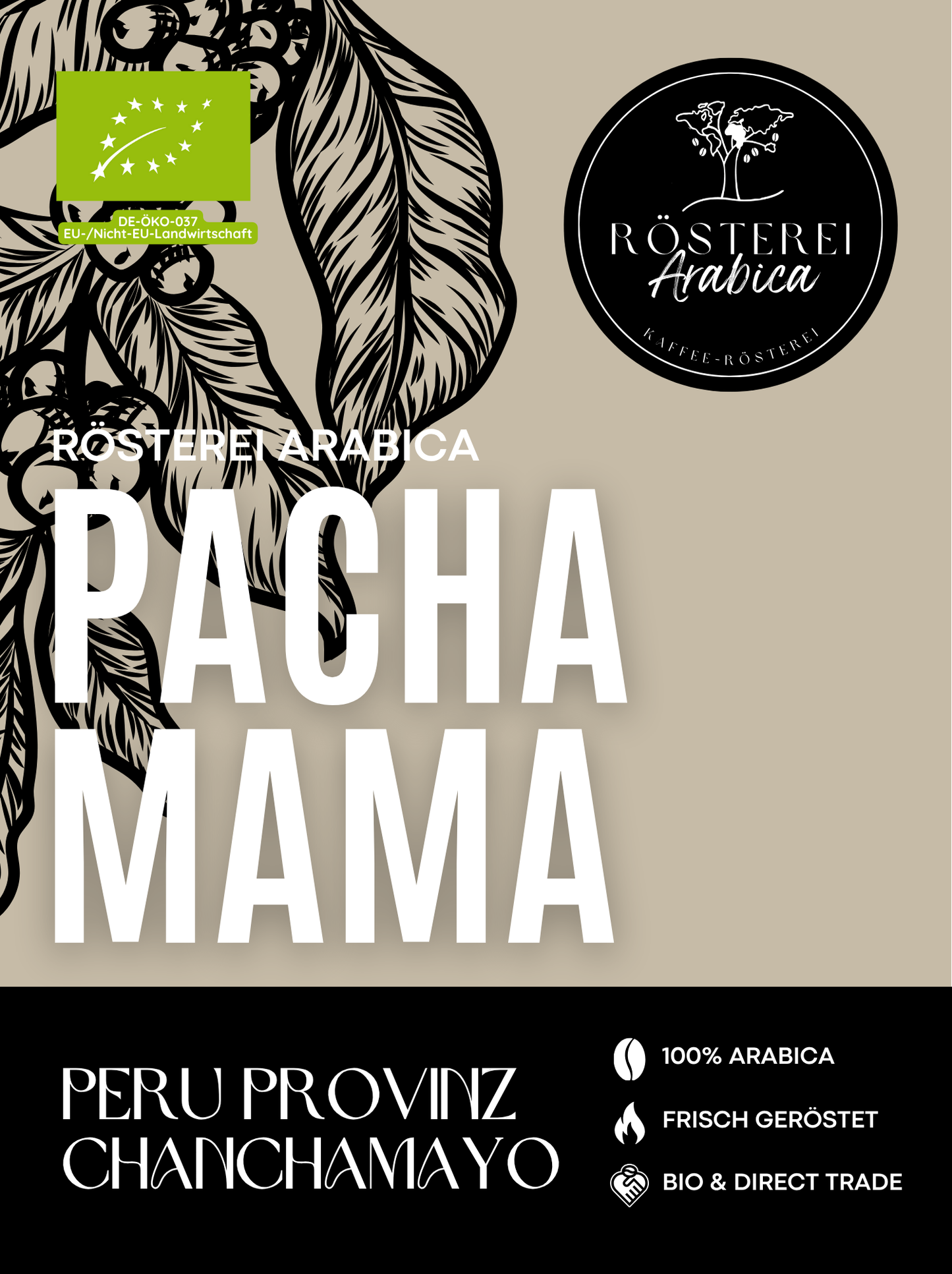 Pacha Mama Peru Bio Kaffee Silbermedaille
