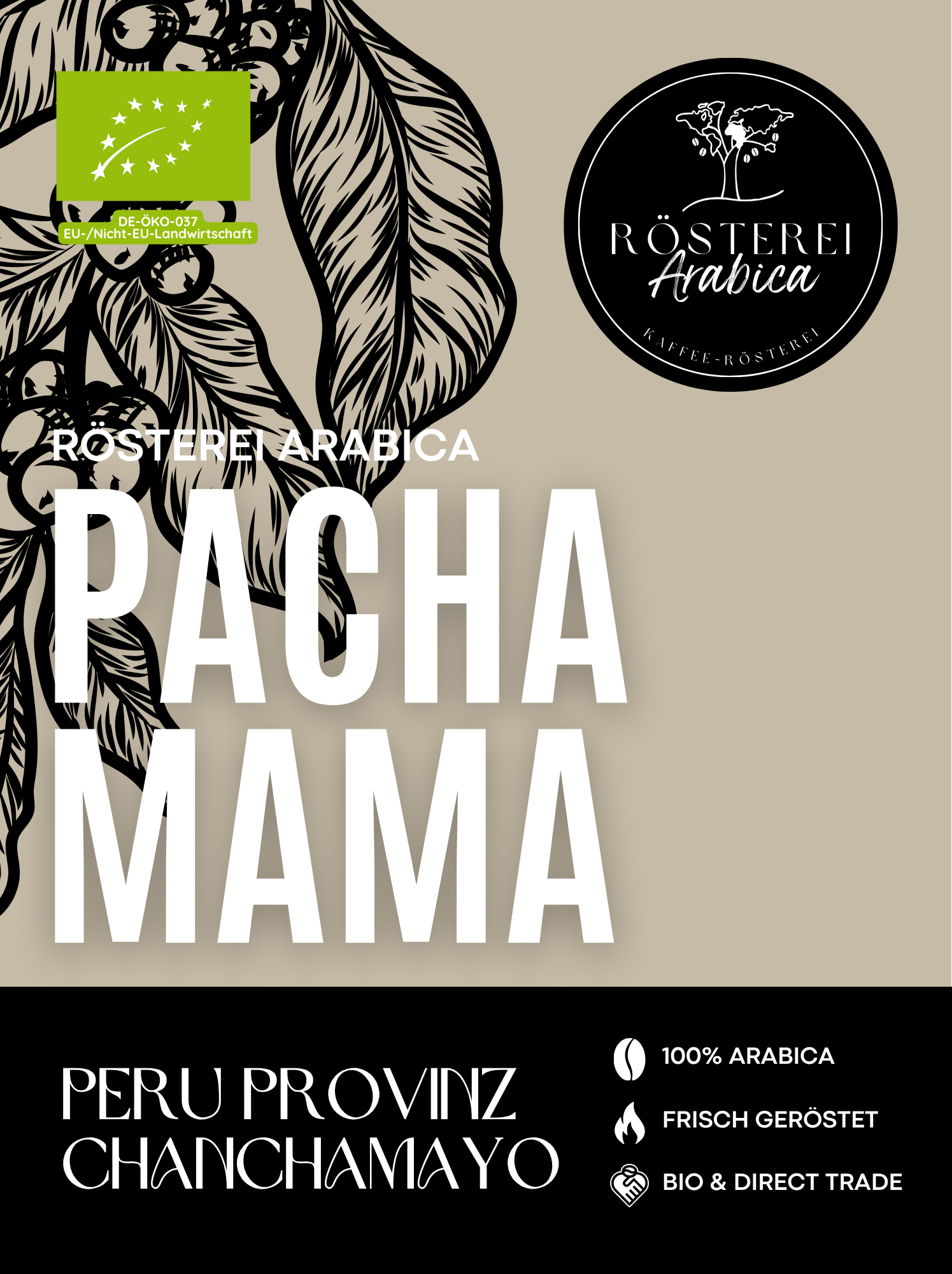 Pacha Mama Peru Bio Kaffee Silbermedaille