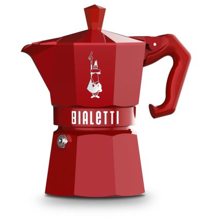 Bialetti Exclusive Moka Express rot, Espressokocher