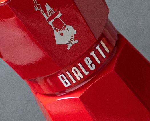 Bialetti Exclusive Moka Express rot, Espressokocher