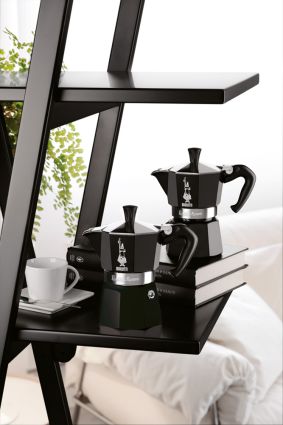 Bialetti Moka Express Schwarz, Espressokocher