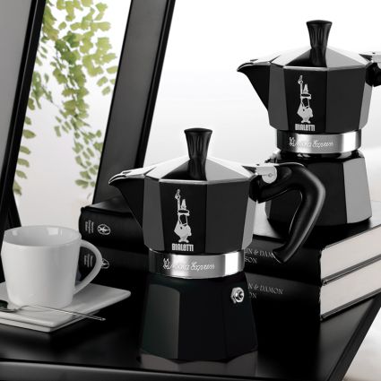 Bialetti Moka Express Schwarz, Espressokocher
