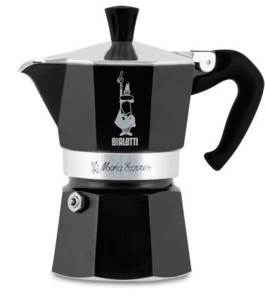 Bialetti Moka Express Schwarz, Espressokocher