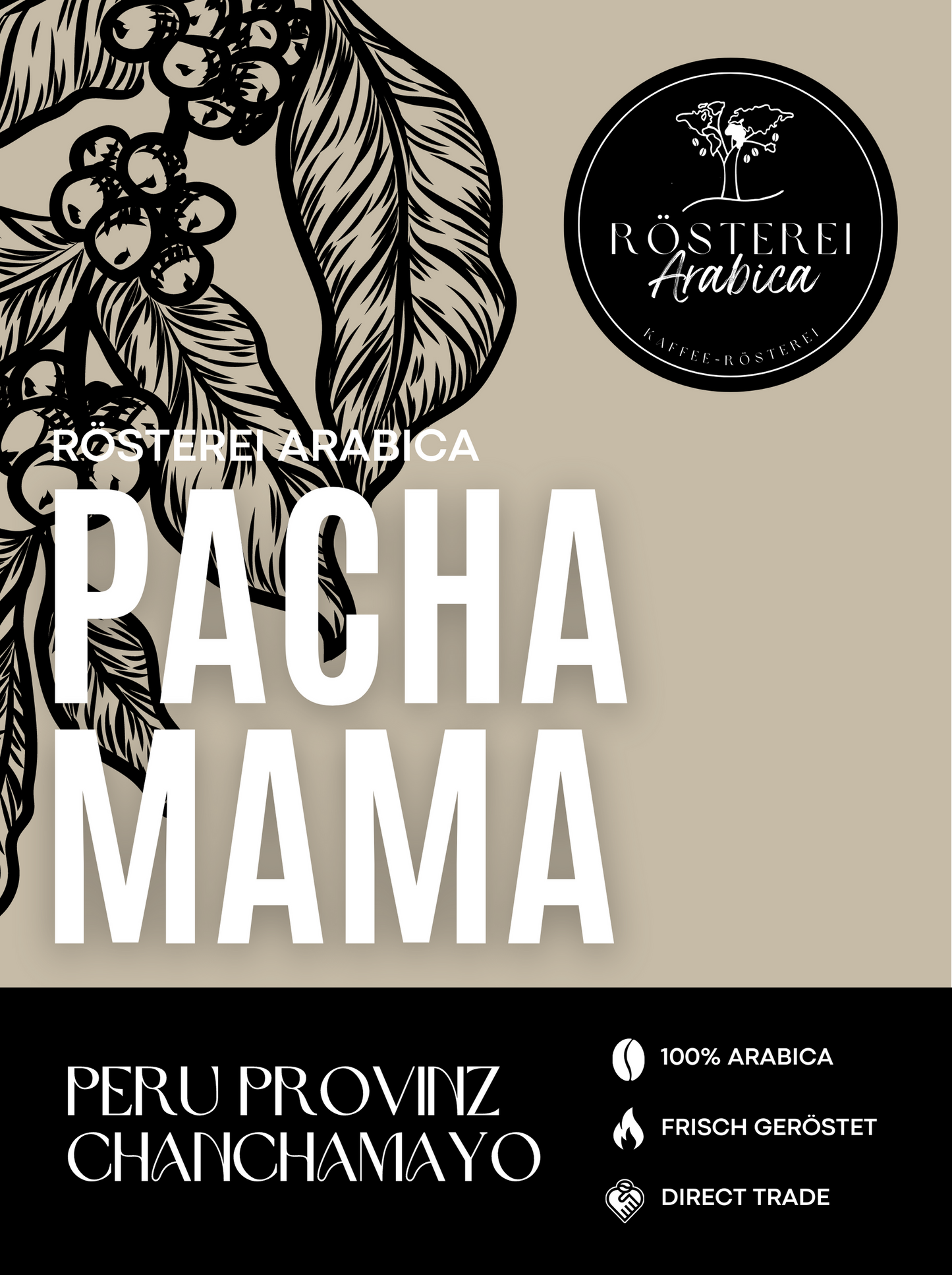 Gourmet Kaffee 'Pacha Mama' - Silbermedaille 2020