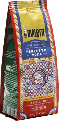 Dolce & Gabbana Design Kaffeedose rot inkl. Perfetto Moka Irresistibile, Kaffee gemahlen 200g